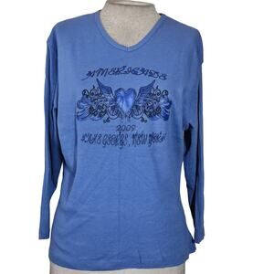 Dark Blue 2009 Americade Lake George Long Sleeve Tee Size 2XL